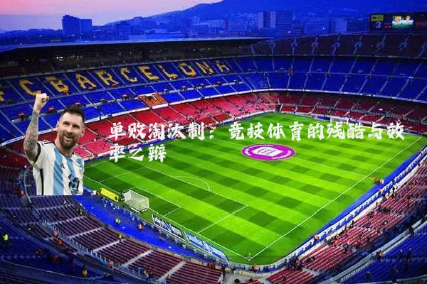 单败淘汰制：竞技体育的残酷与效率之辩